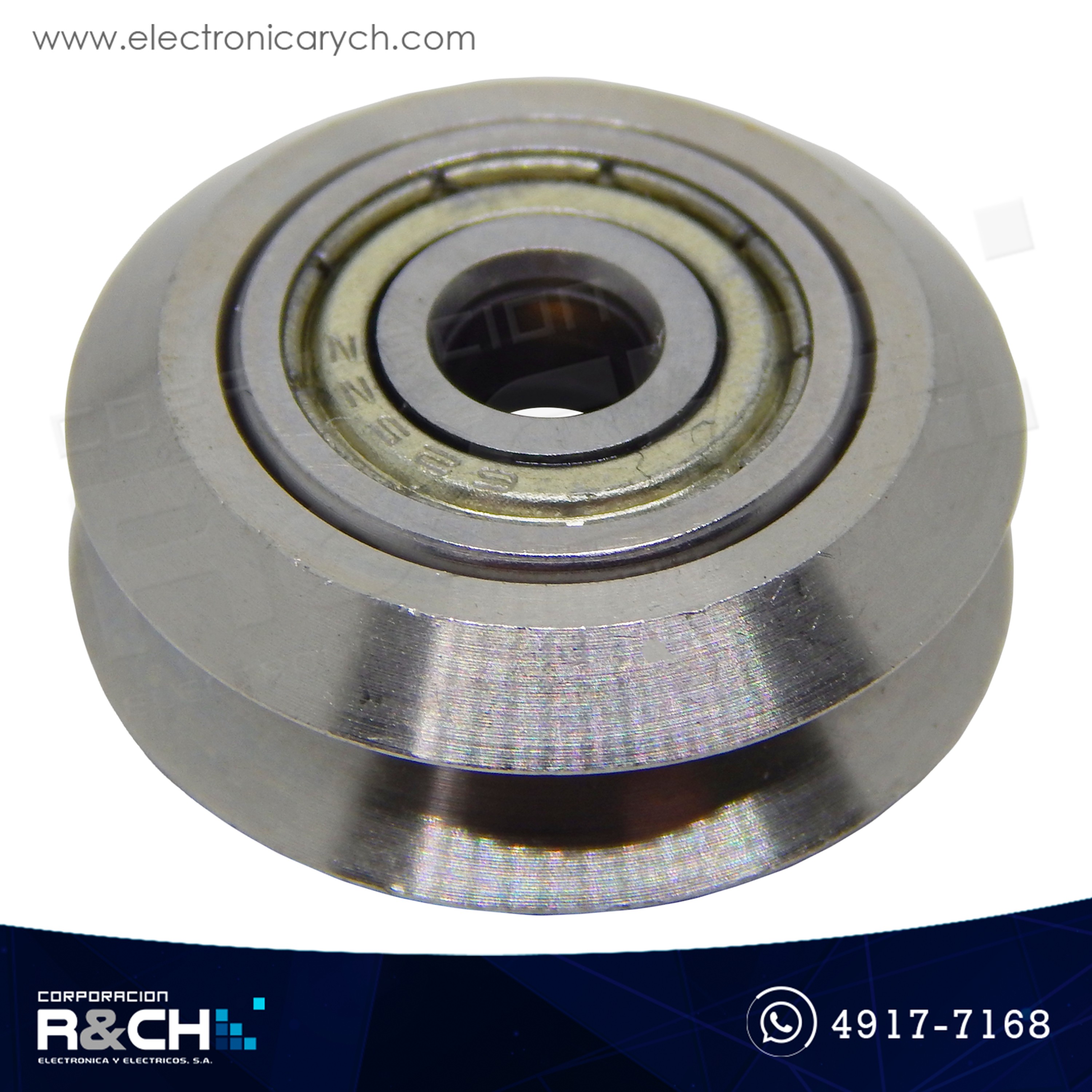 IP-382I Rueda o rodamiento para V-slot INOX