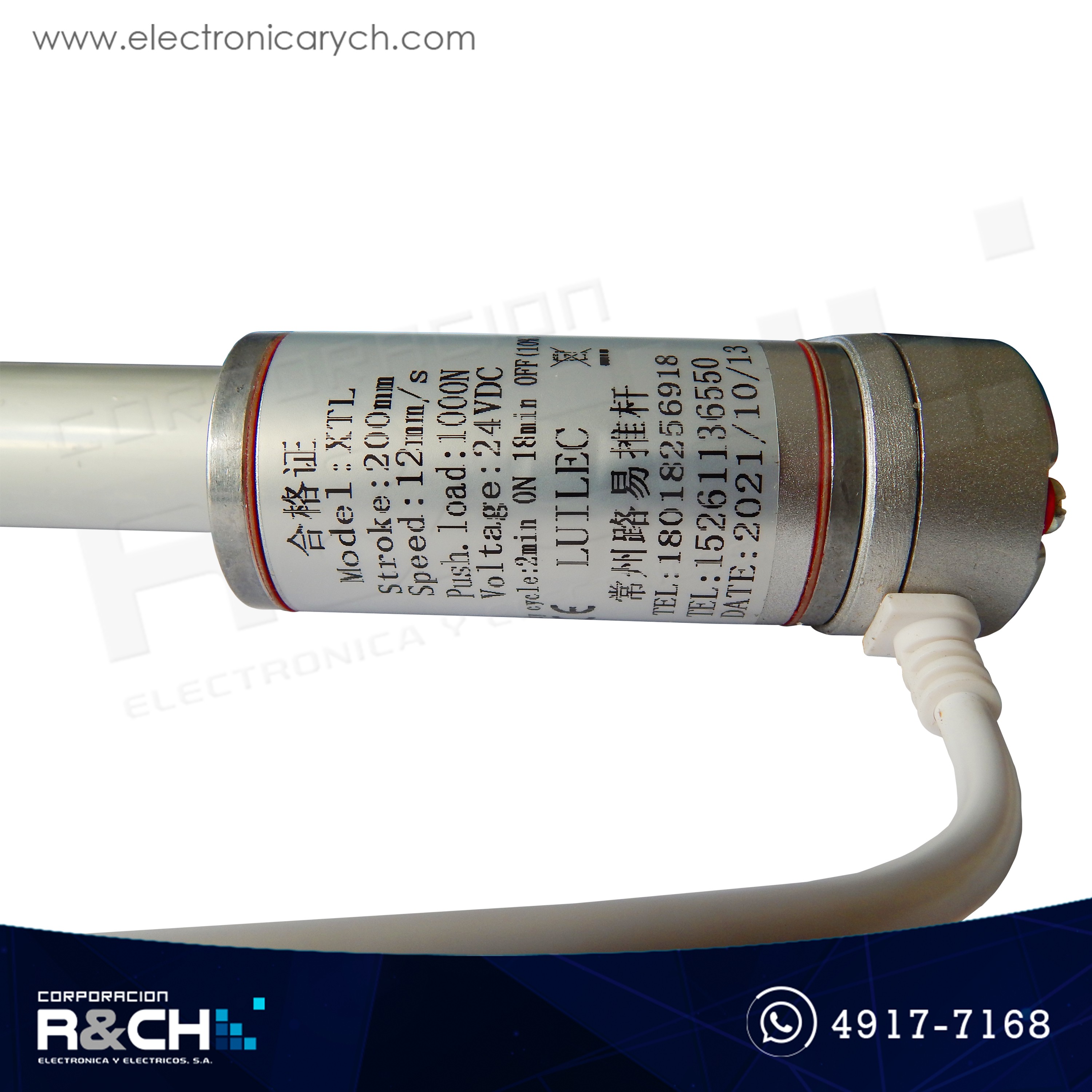 AB-L215 Actuador Lineal 200mmx150mm