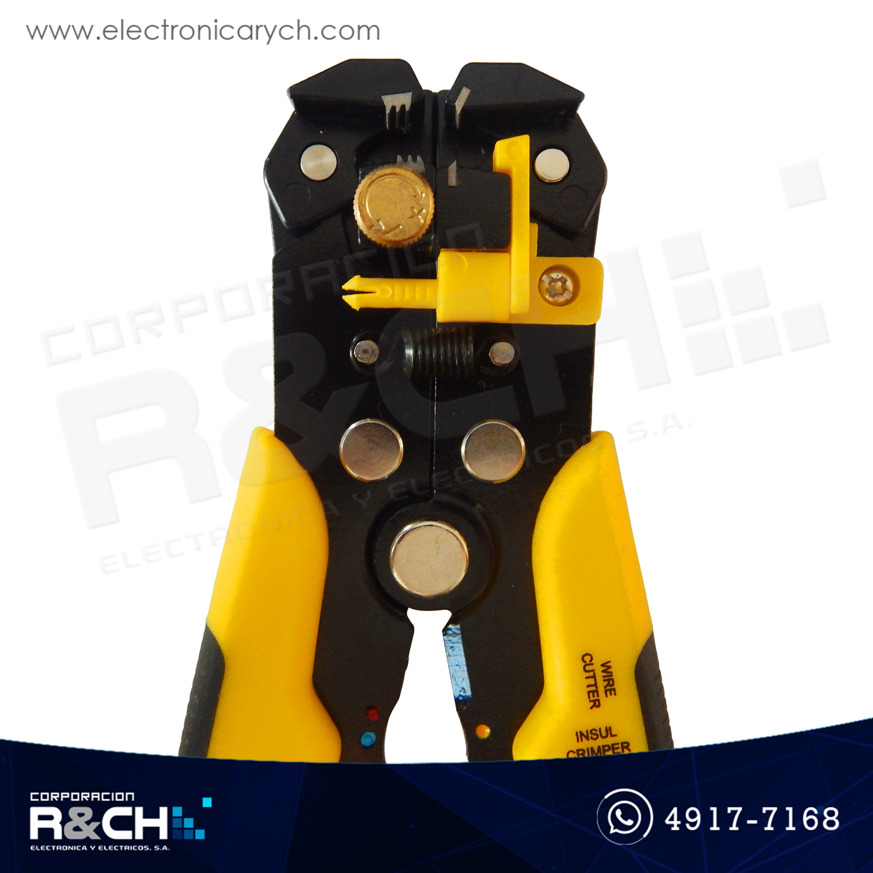 HM-1785 Pelador de cable ajustable 8&quot;