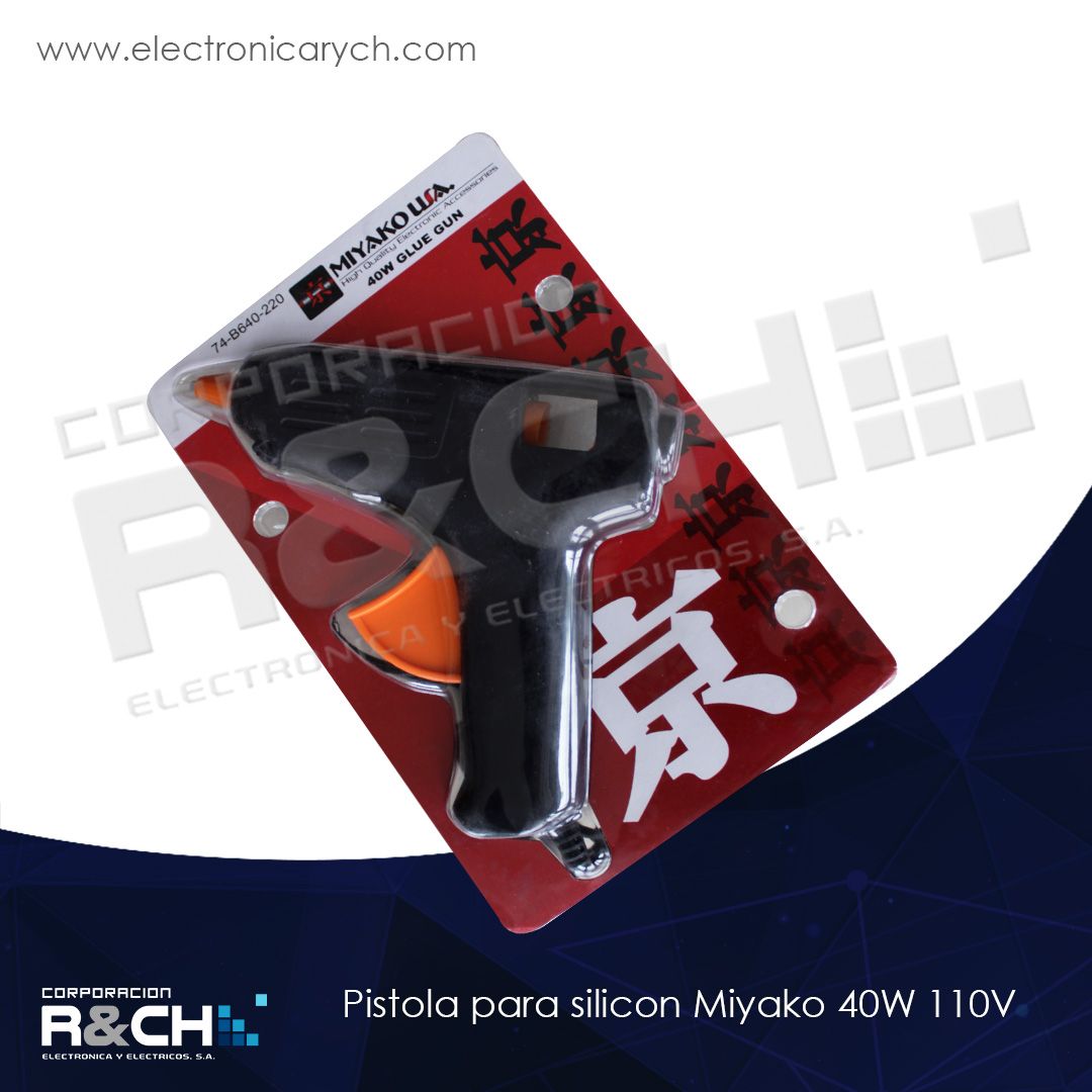 HM-74B640 pistola para silicon Miyako 40W 110V