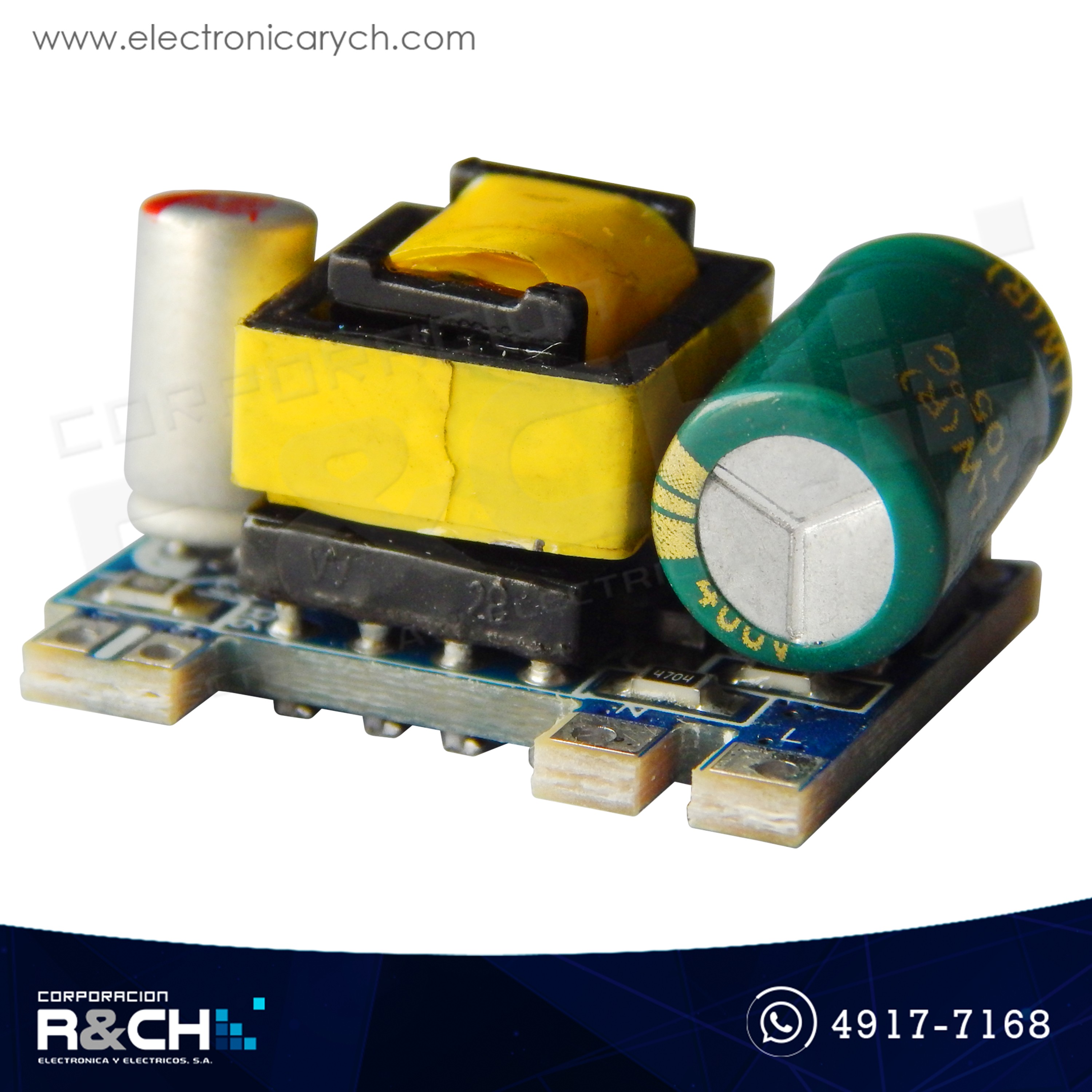 MD-5700 Módulo fuente  80-250VAC a 5VDC 3.5W 700mA