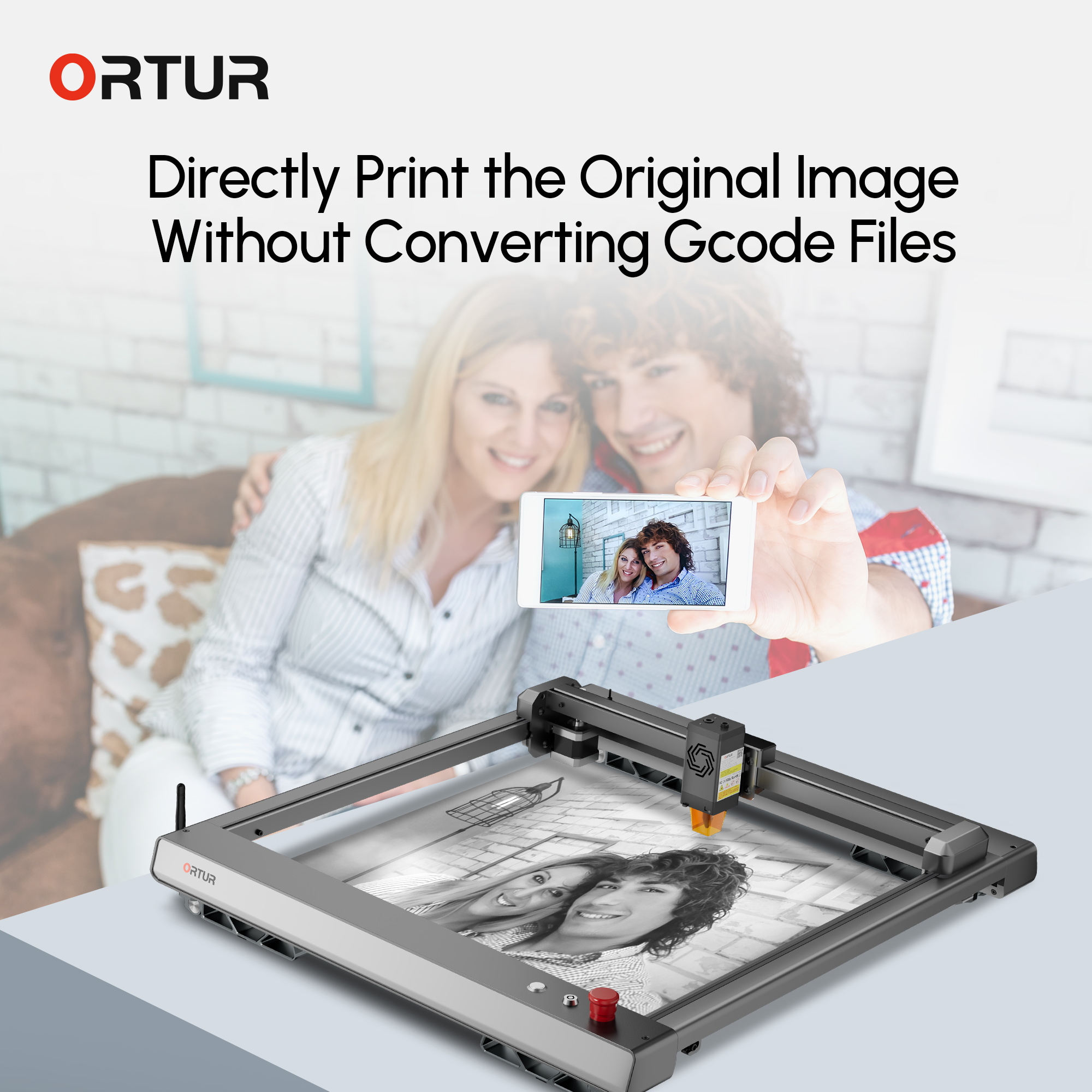 HM-OLM3 Maquina Laser Master 3 10W wifi