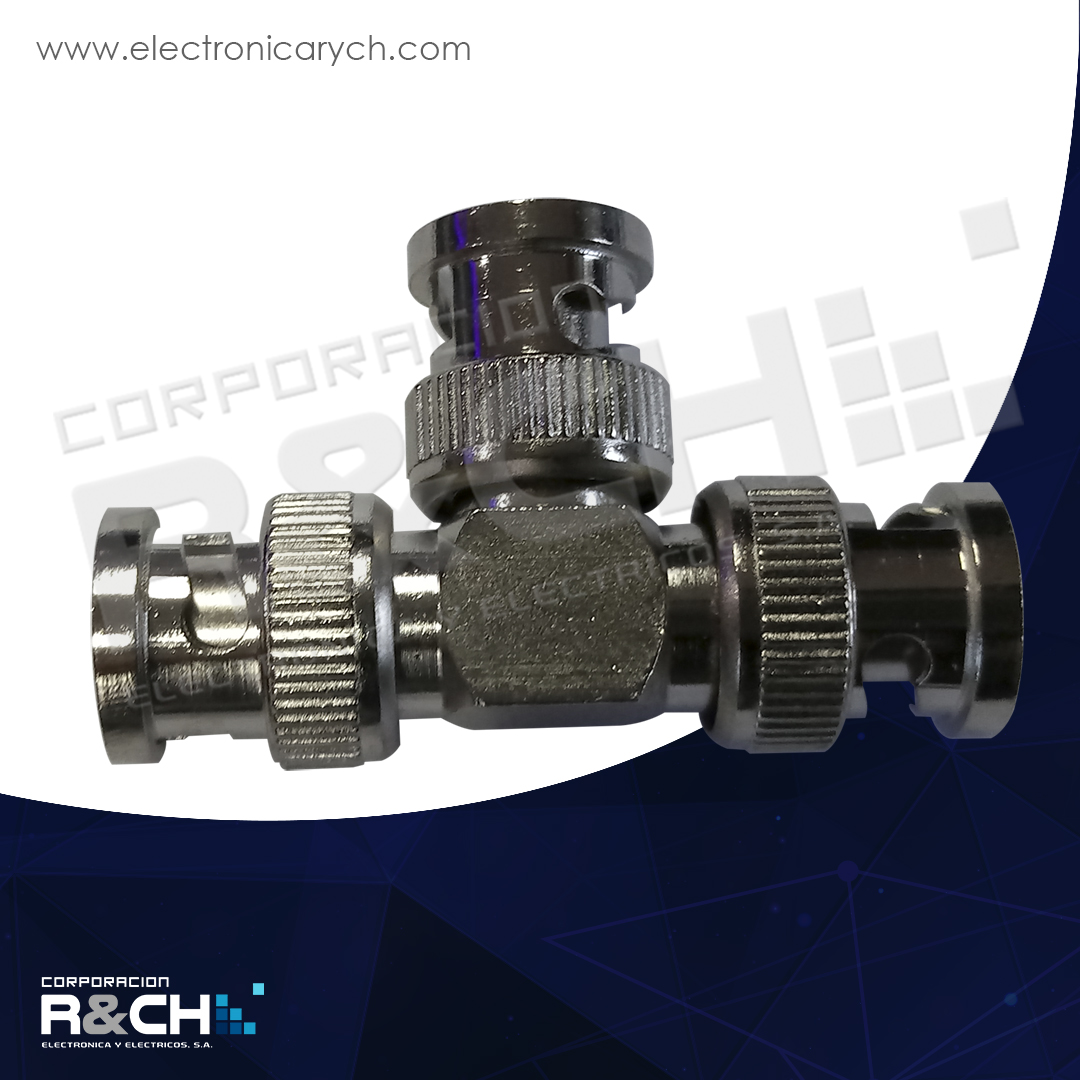 JC-3132 jack BNC tipo T macho