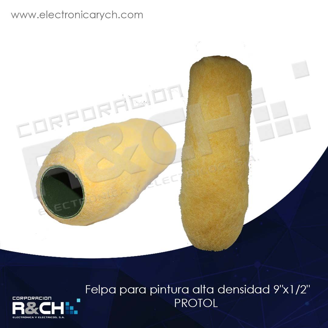 HM-80-MOP9A-1/2 felpa para pintura alta densidad 9&quot;x1/2&quot; PROTOL