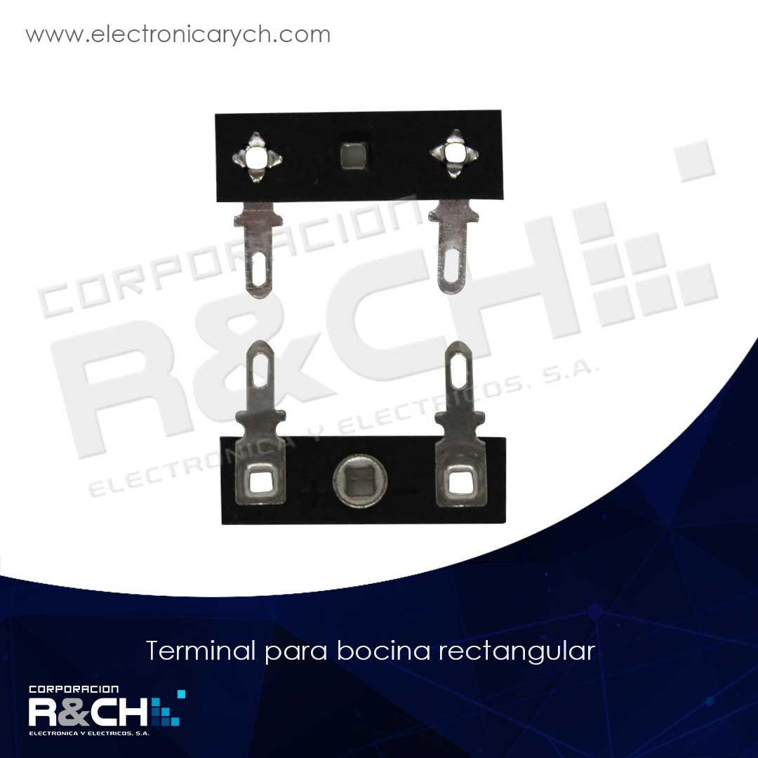 21-242 terminal para bocina rectangular