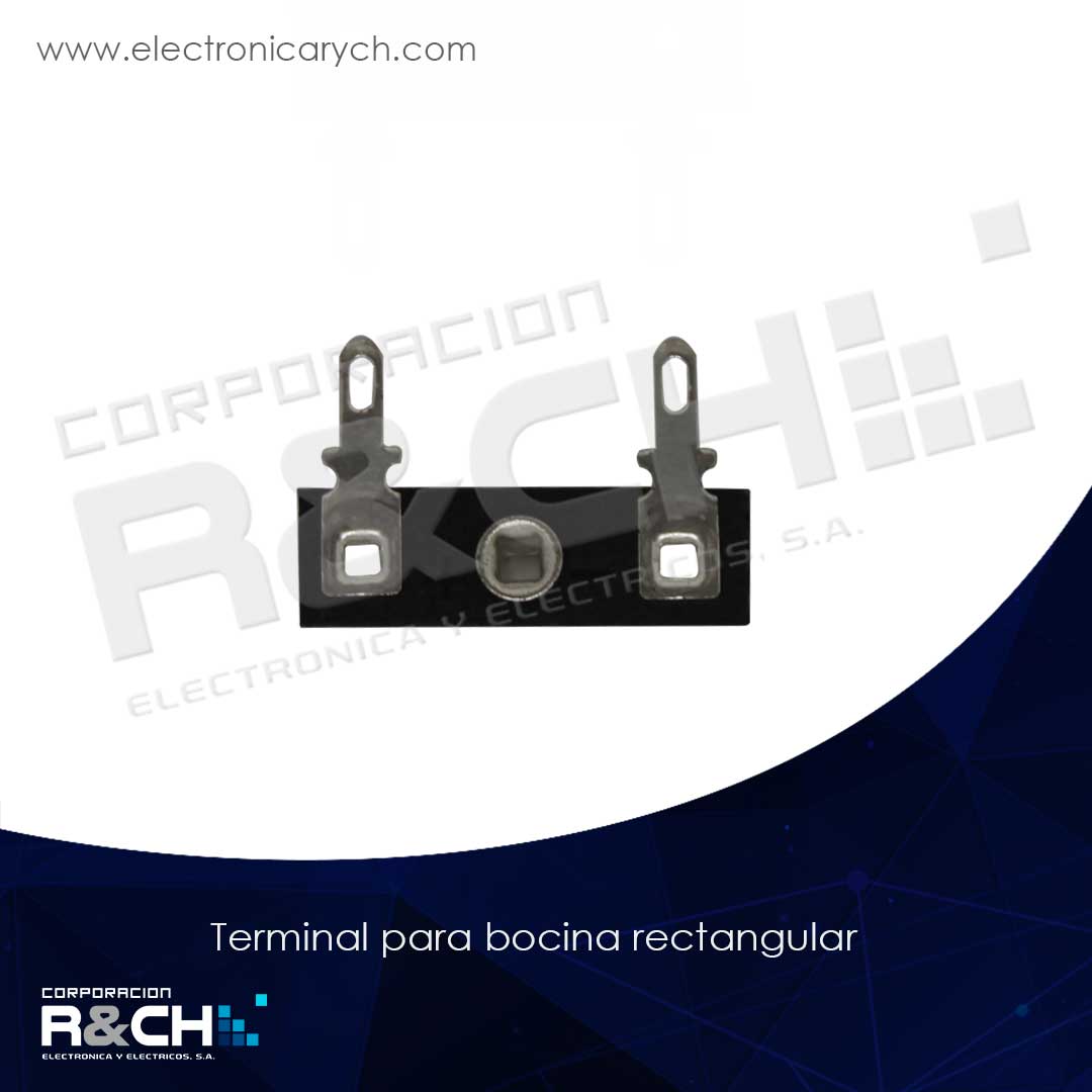 21-242 terminal para bocina rectangular