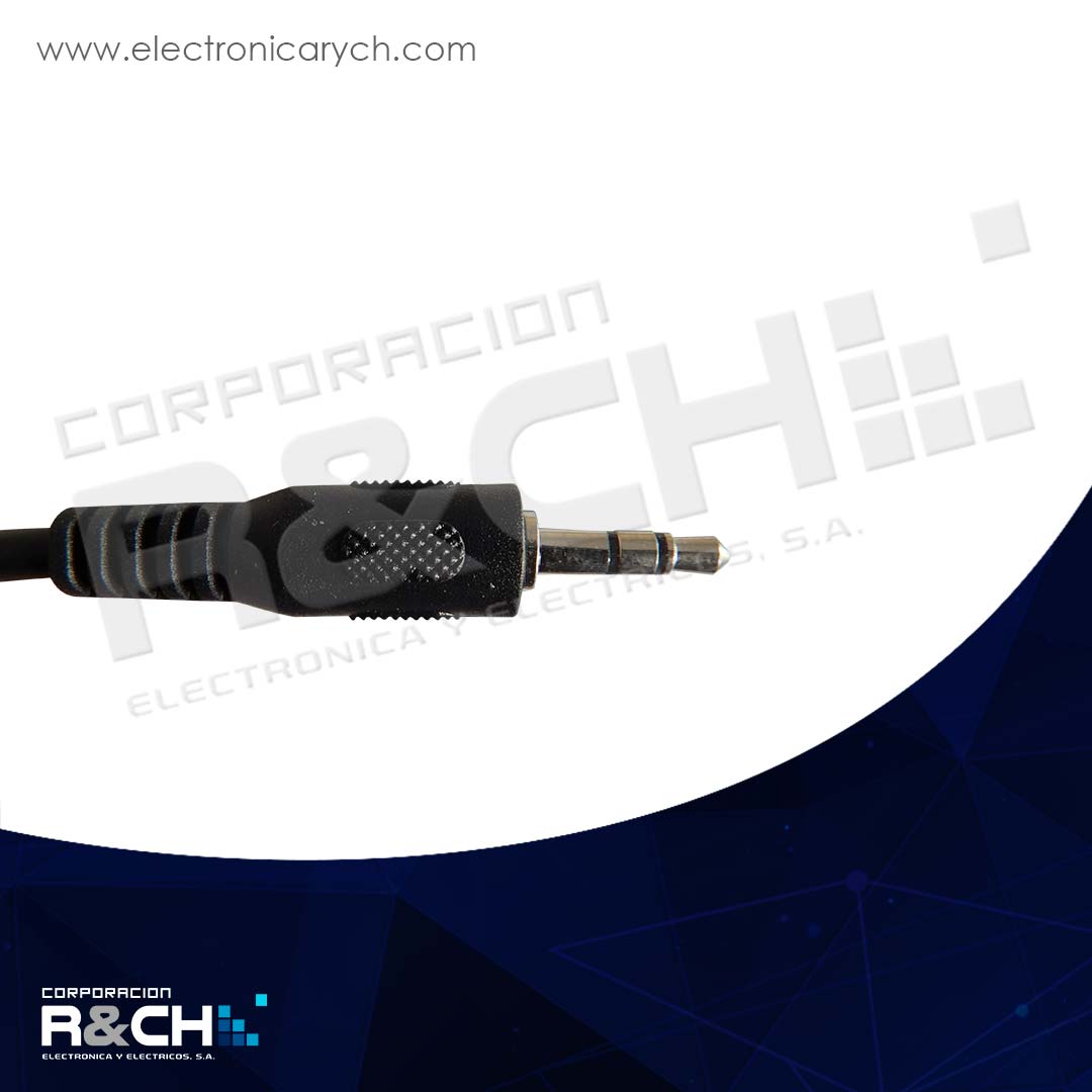 M-262 extension USB jack a plug 3.5mm stereo 2 canales 6&quot;