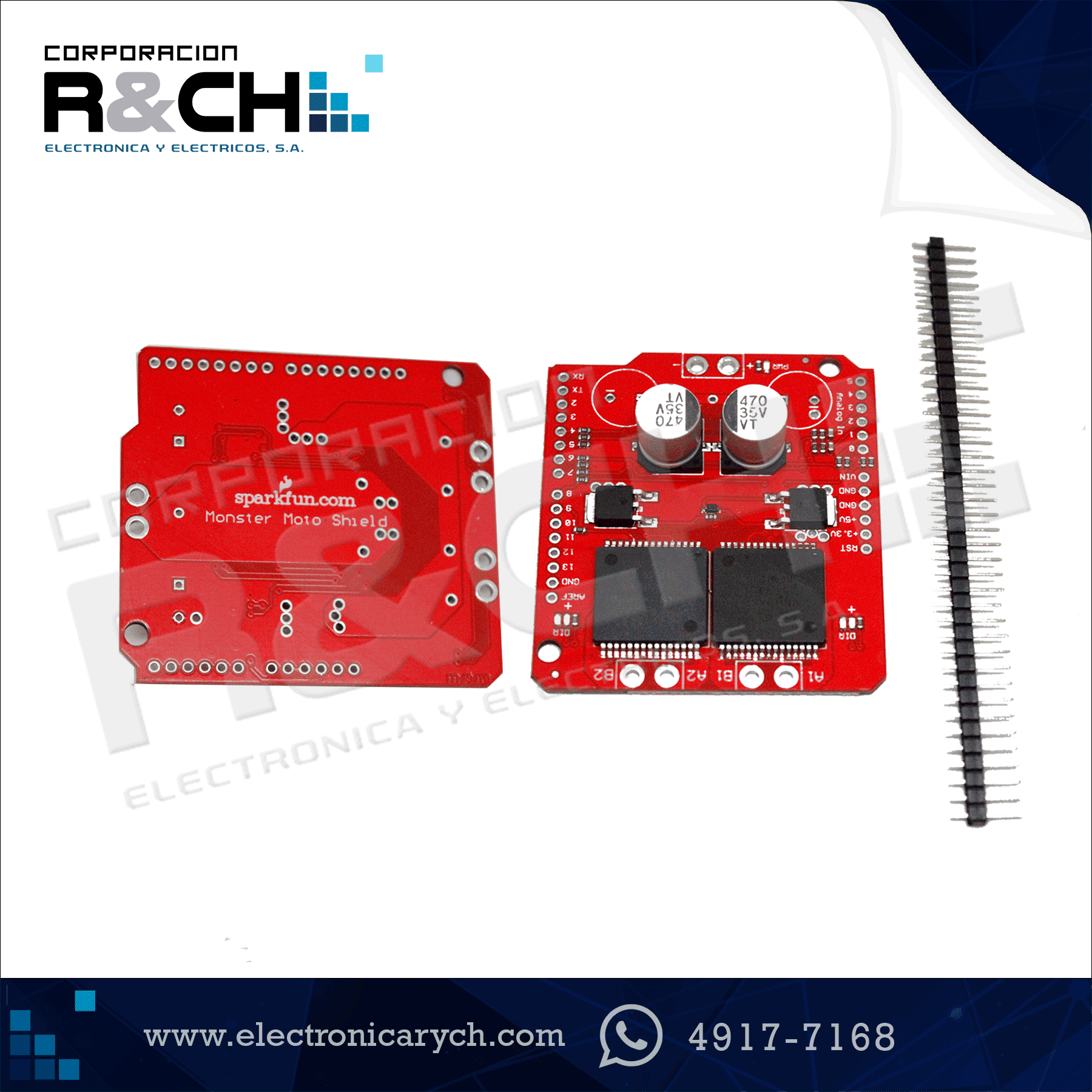 MD-VNH2SP30 Modulo Controlador Para Motor Paso a Paso VNH2SP30