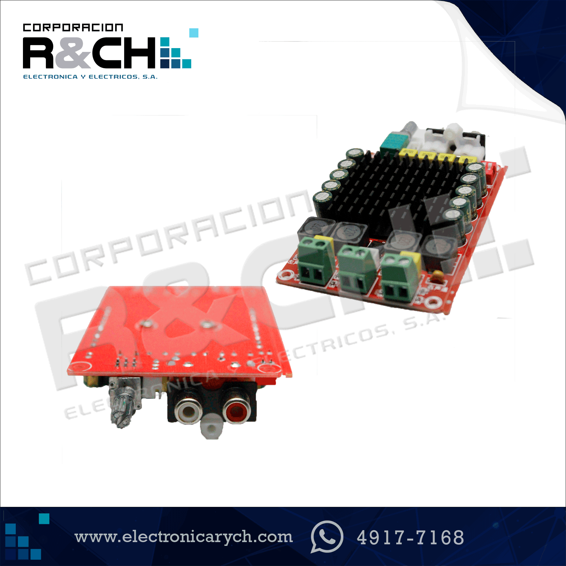 MD-TDA7498 módulo amplificador de audio TDA7498 clase D 2X100W dos canales Audio estereo 80W+80W