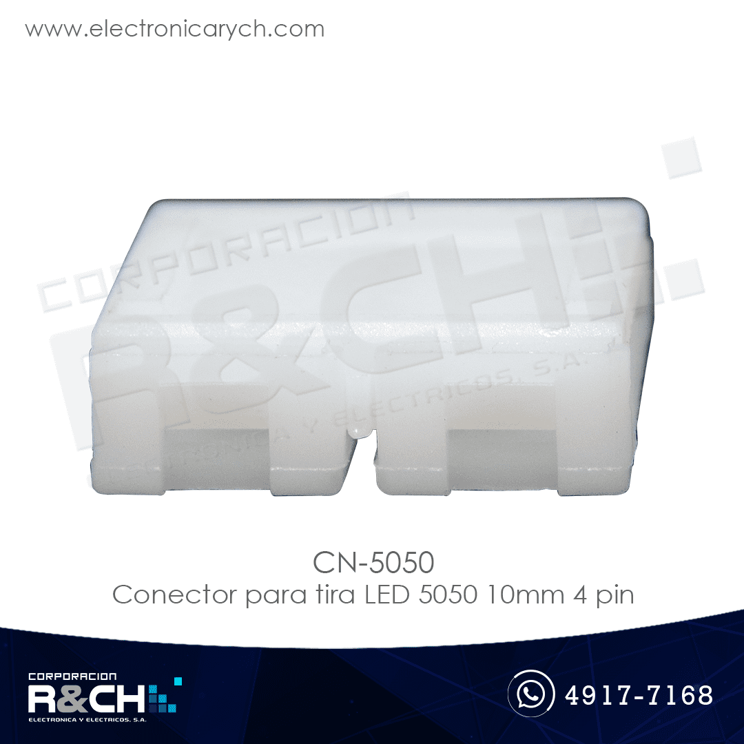 CN-5050 conector para tira LED 5050 10mm 4 pin