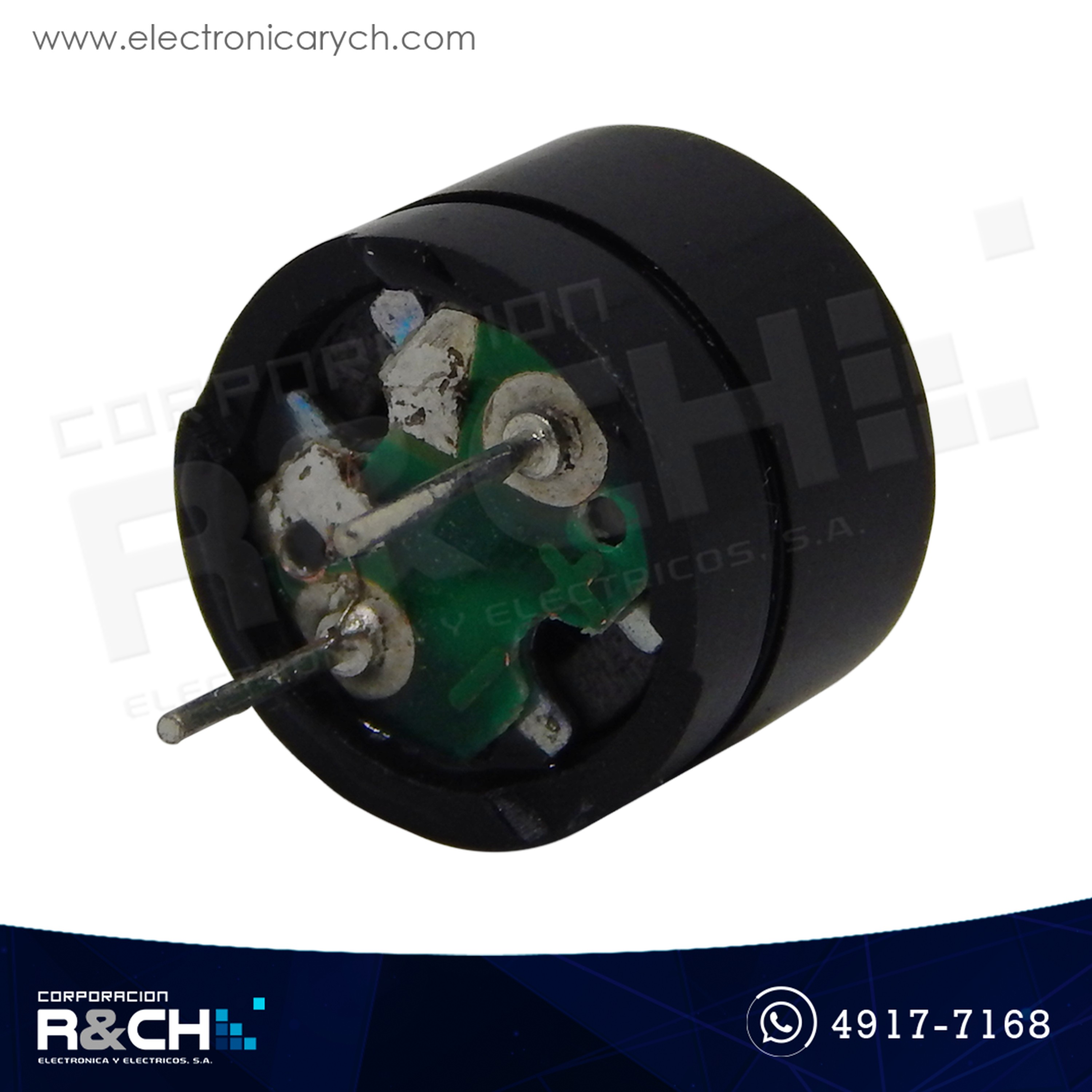 BZ-1215P Buzzer Pasivo mini 5VCD 2 pines 84dB