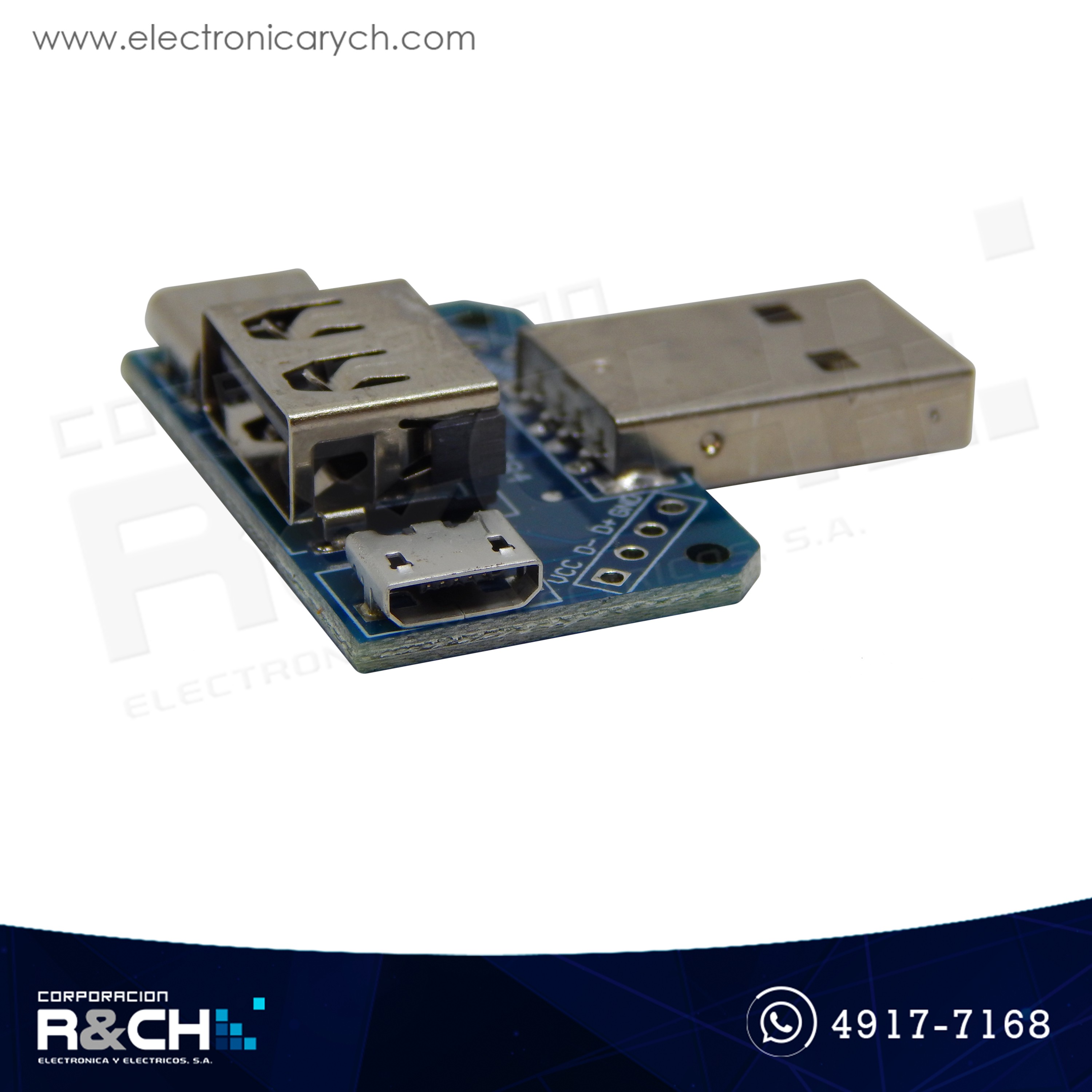 MD-USB3 Adaptador USB a USB micro y tipo C