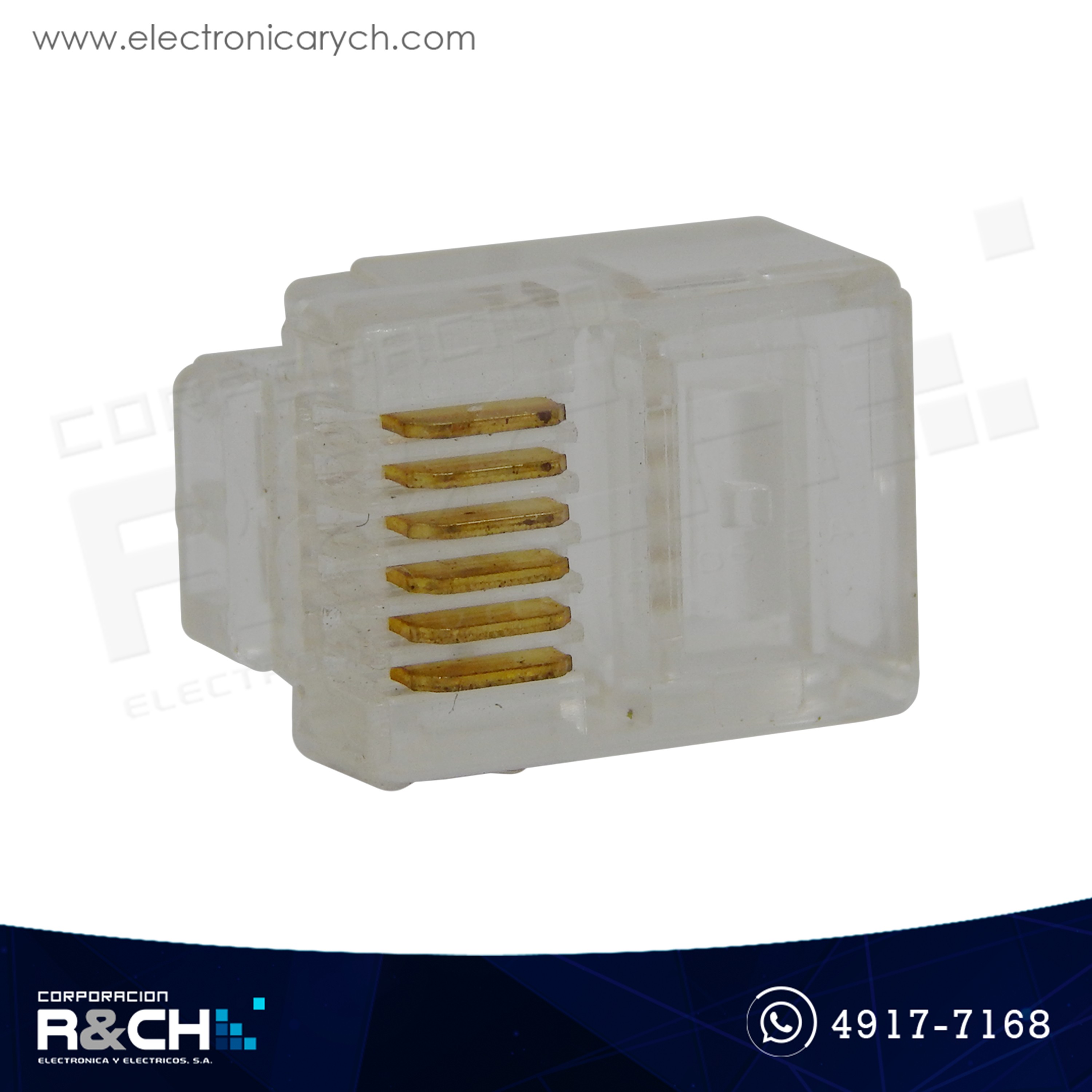 CN-RJ12 Conector RJ12 genérico