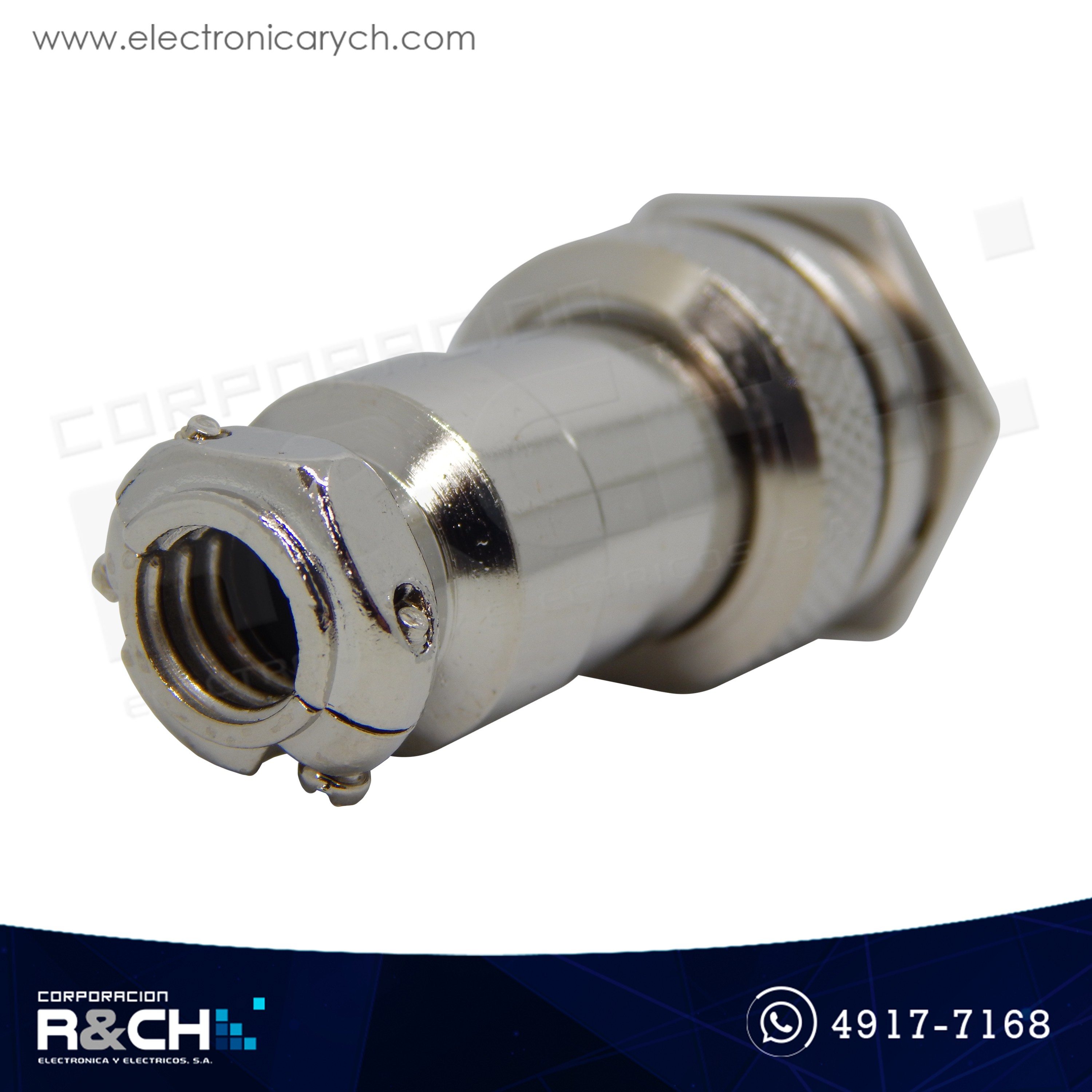 CN-GX20-8 Conector GX20 8 Pin Macho y Hembra