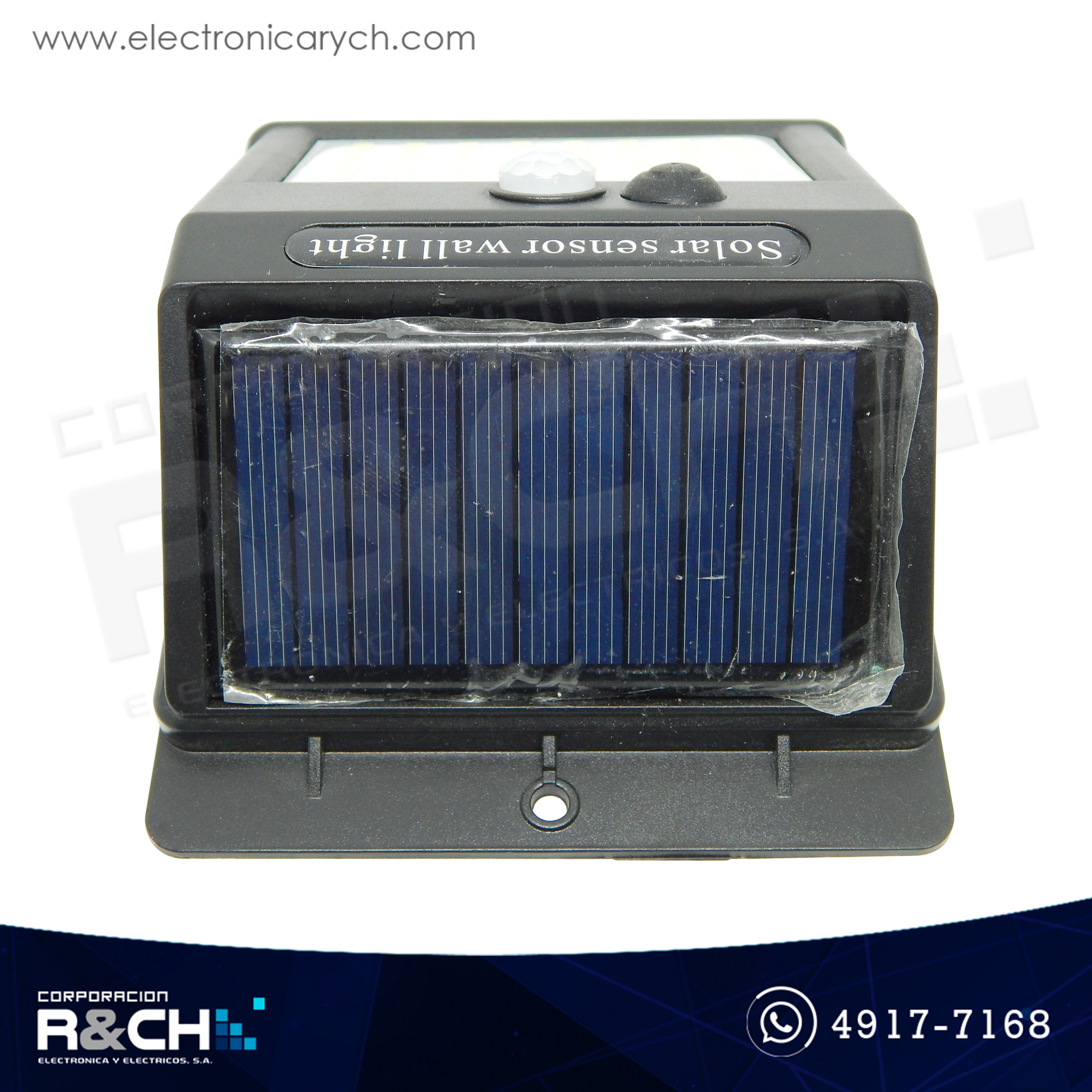 90-LE144 Lámpara Solar 100 Led exterior