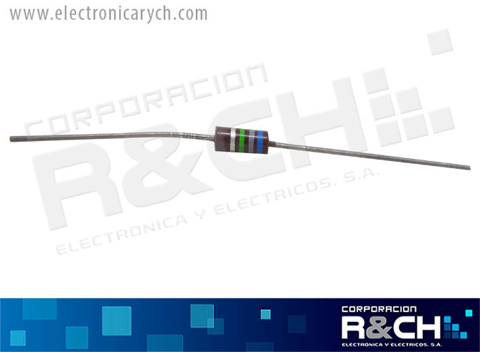 RX-10M/12 resistencia 10M ohm 1/2 watt