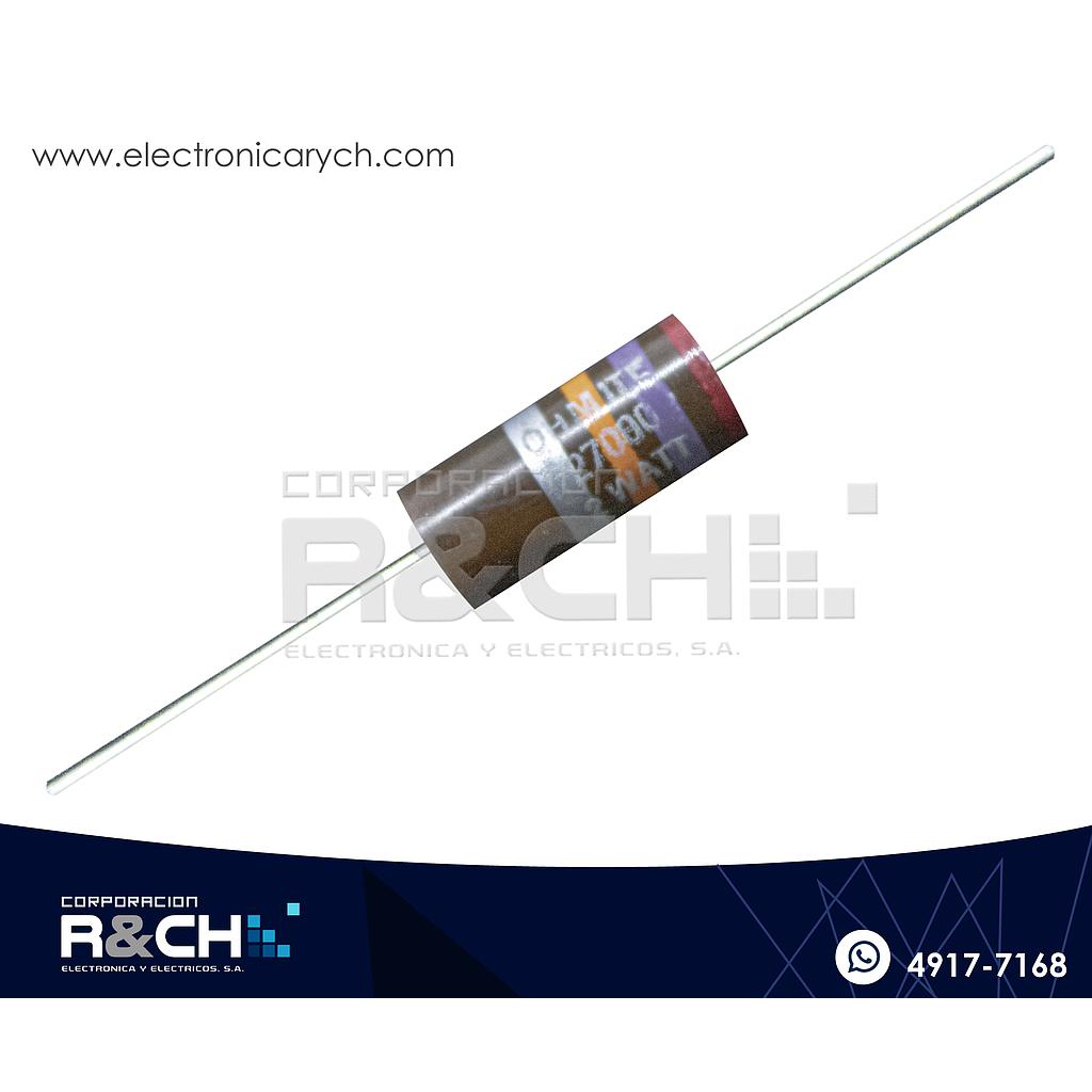 RX-27K/2 resistencia 27K ohm 2 watt