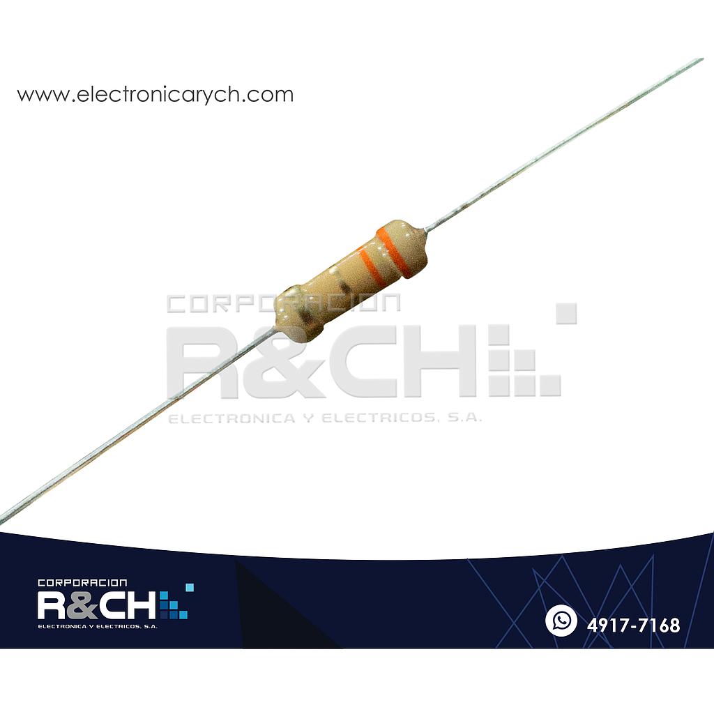 RX-3.3/12 resistencia 3.3 ohm 1/2 watt