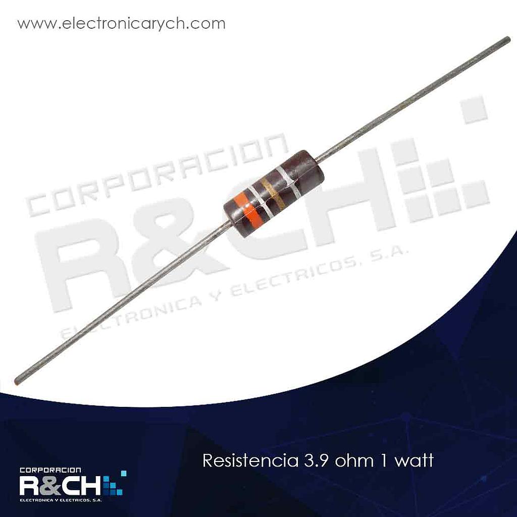 RX-3.9/1 resistencia 3.9 ohm 1 watt