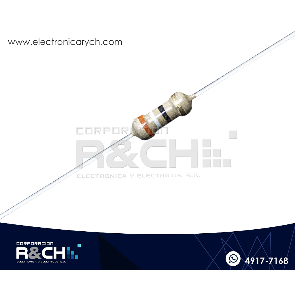 RX-39/14 resistencia 39 ohm 1/4 watt