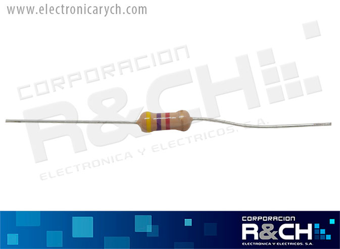RX-5.6K/12 resistencia 5.6K ohm 1/2 watt