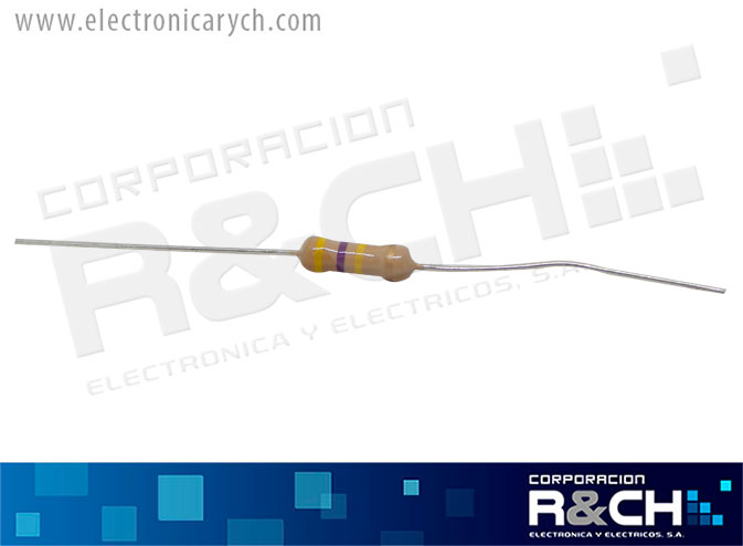 RX-560K/12 resistencia 560K ohm 1/2 watt