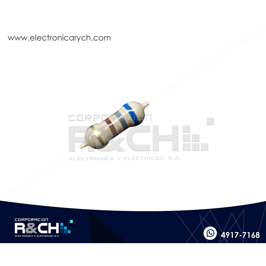 RX-680/14 resistencia 680 ohm 1/4 watt