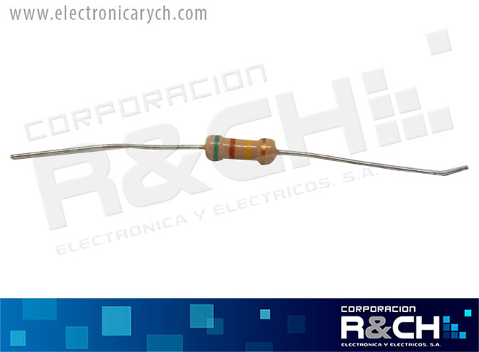 RX-750K/12 resistencia 750K ohm 1/2 watt