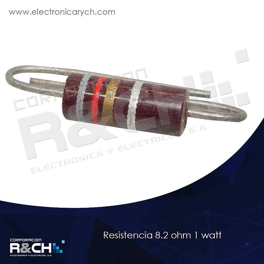 RX-8.2/1 resistencia 8.2 ohm 1 watt