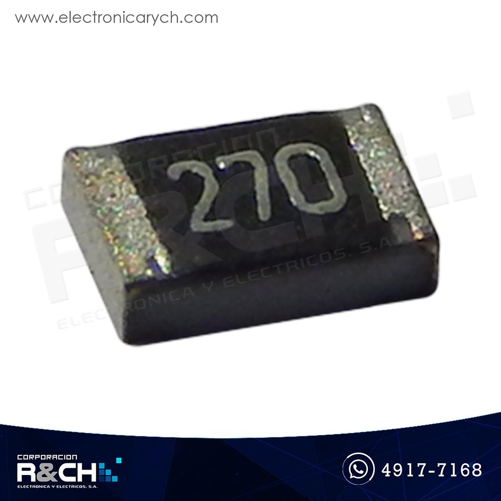 R0805-27 Resistencia 27 ohm 1/8W SMD