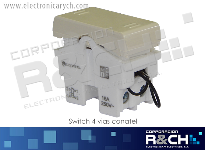 700456 switch 4 vias conatel