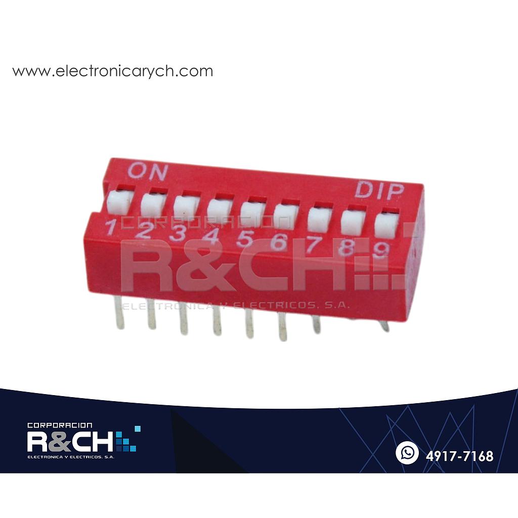 SW-DIP9 Switch DIP 9 posiciones