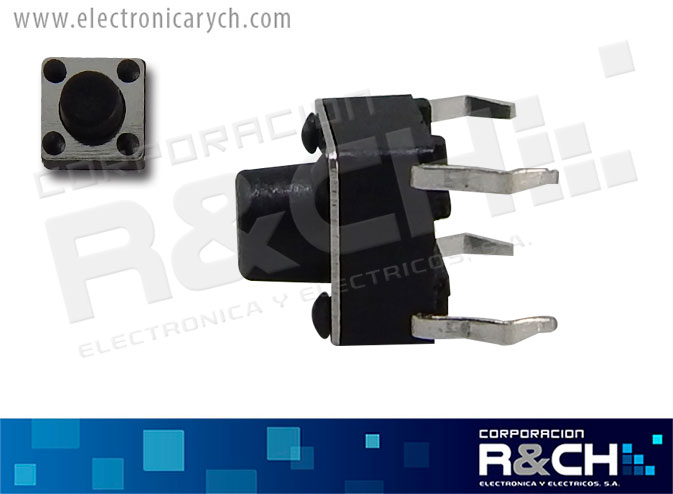 SW-4P6 switch pulsador p/teclado 6x6x6mm 4 pin push boton