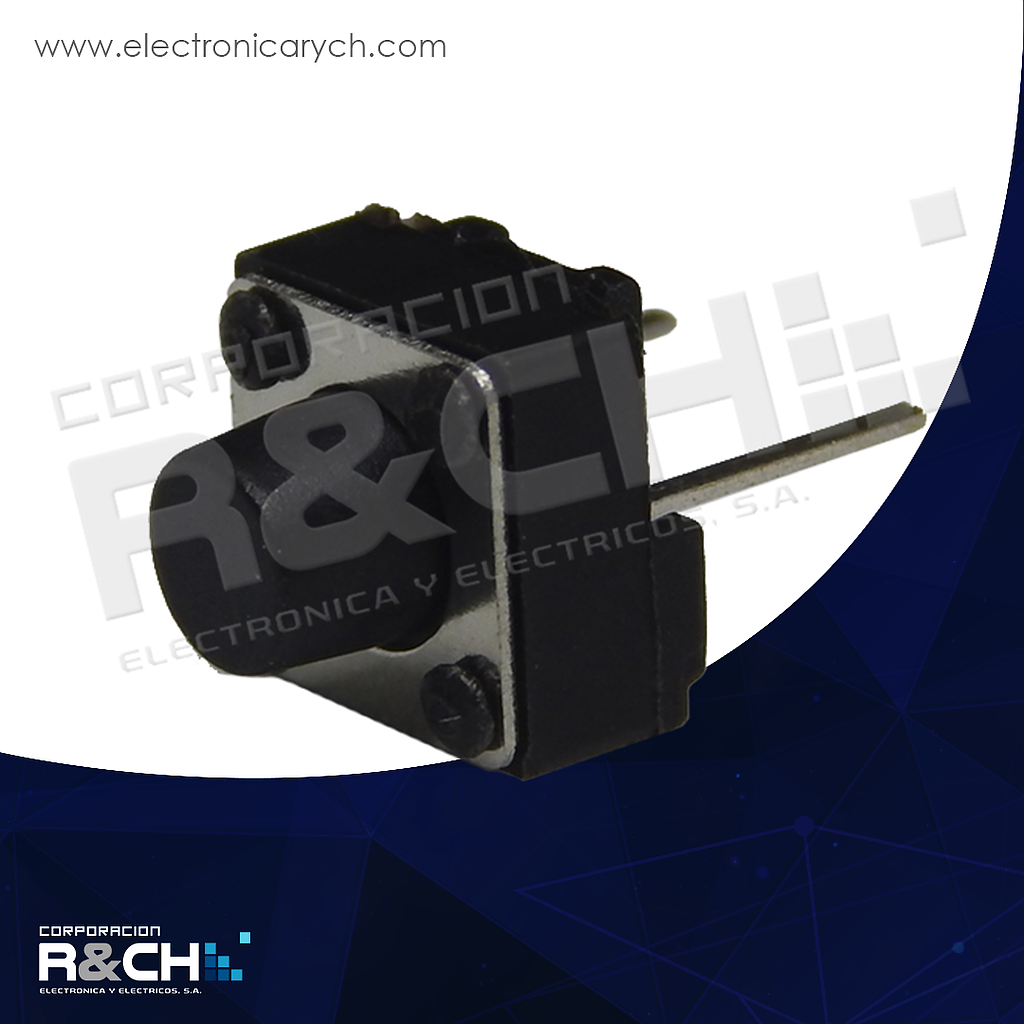 SW-2PL6 switch pulsador p/telcado 6x6x6mm 2 pin corto push boton