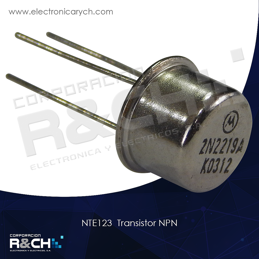 NTE123 transistor NPN Si amp audio VHF sw