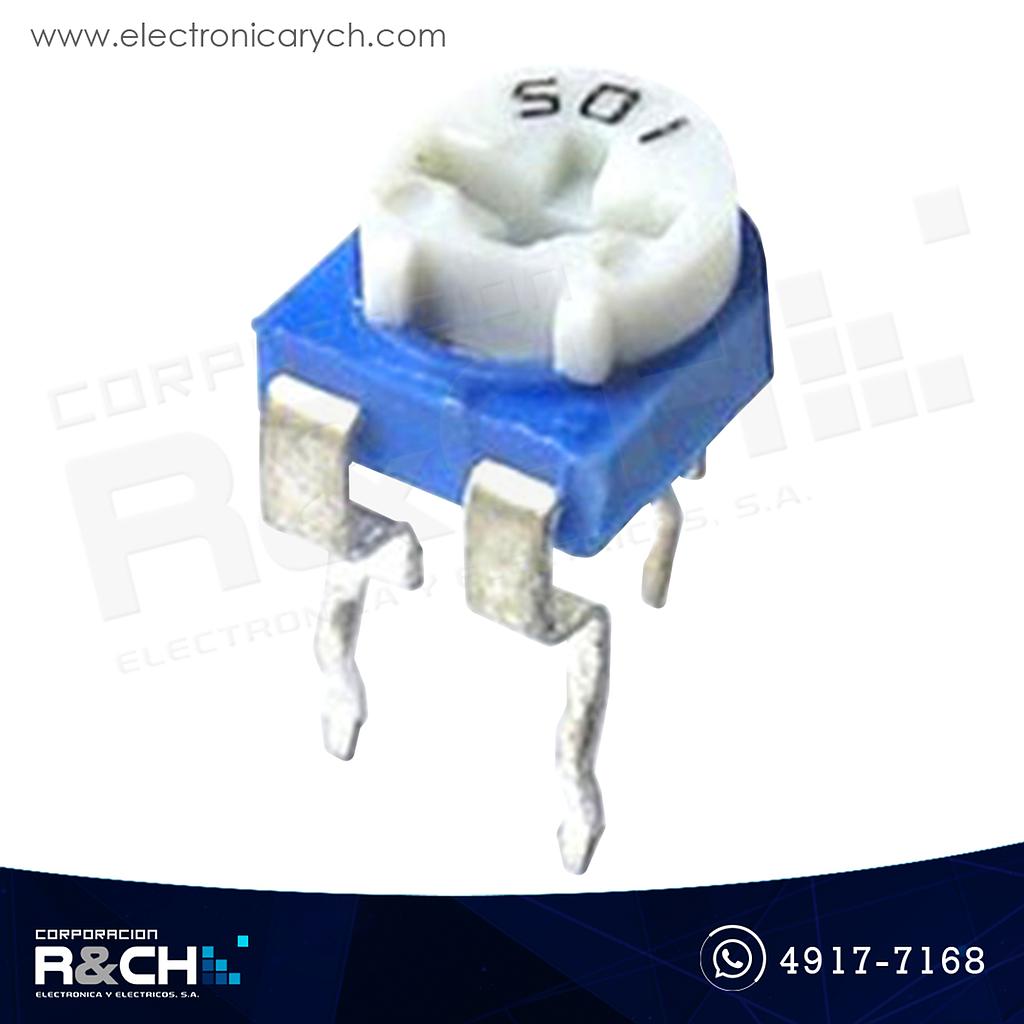 RM65-1M trimpot 1M ohm 8mm horz. 105