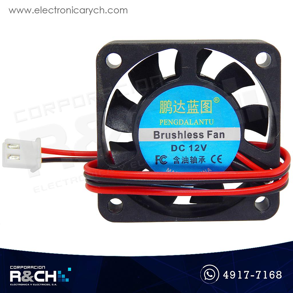 VEN-011 Ventilador DC 40x40x10mm para impresora 3D