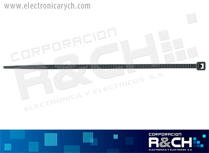HM-CT-10BK cincho plastico 10&quot; negro 100 unidades
