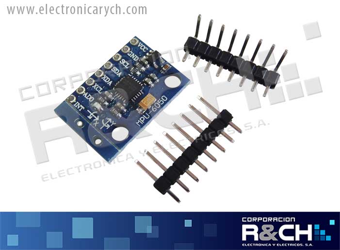 MD-GY521 modulo giroscopico analogico  acelerometro tres ejes MP-6050 GY-521