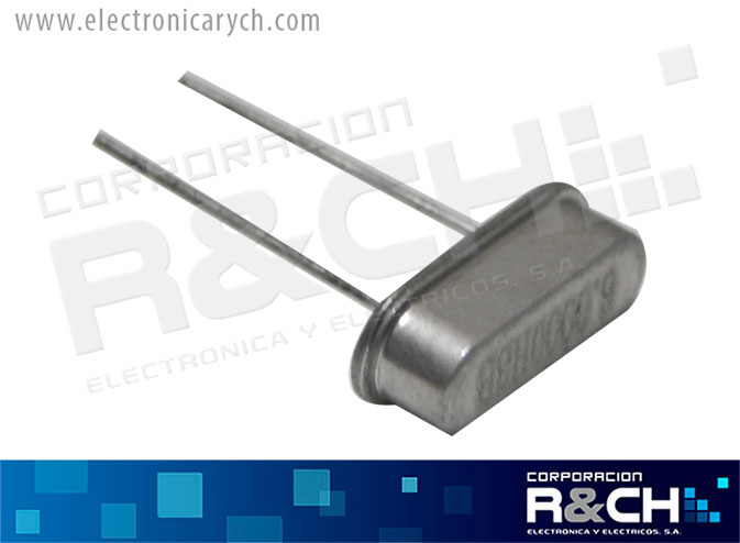 CR-6M/2 cristal oscilador 6Mhz 2 pin