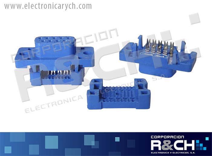 CN-DB9FI conector DB9 hembra IDC a presión