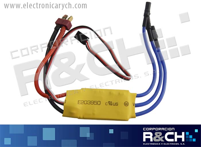 MC-ESC30A regulador de velocidad 30A para motor DC Brushless
