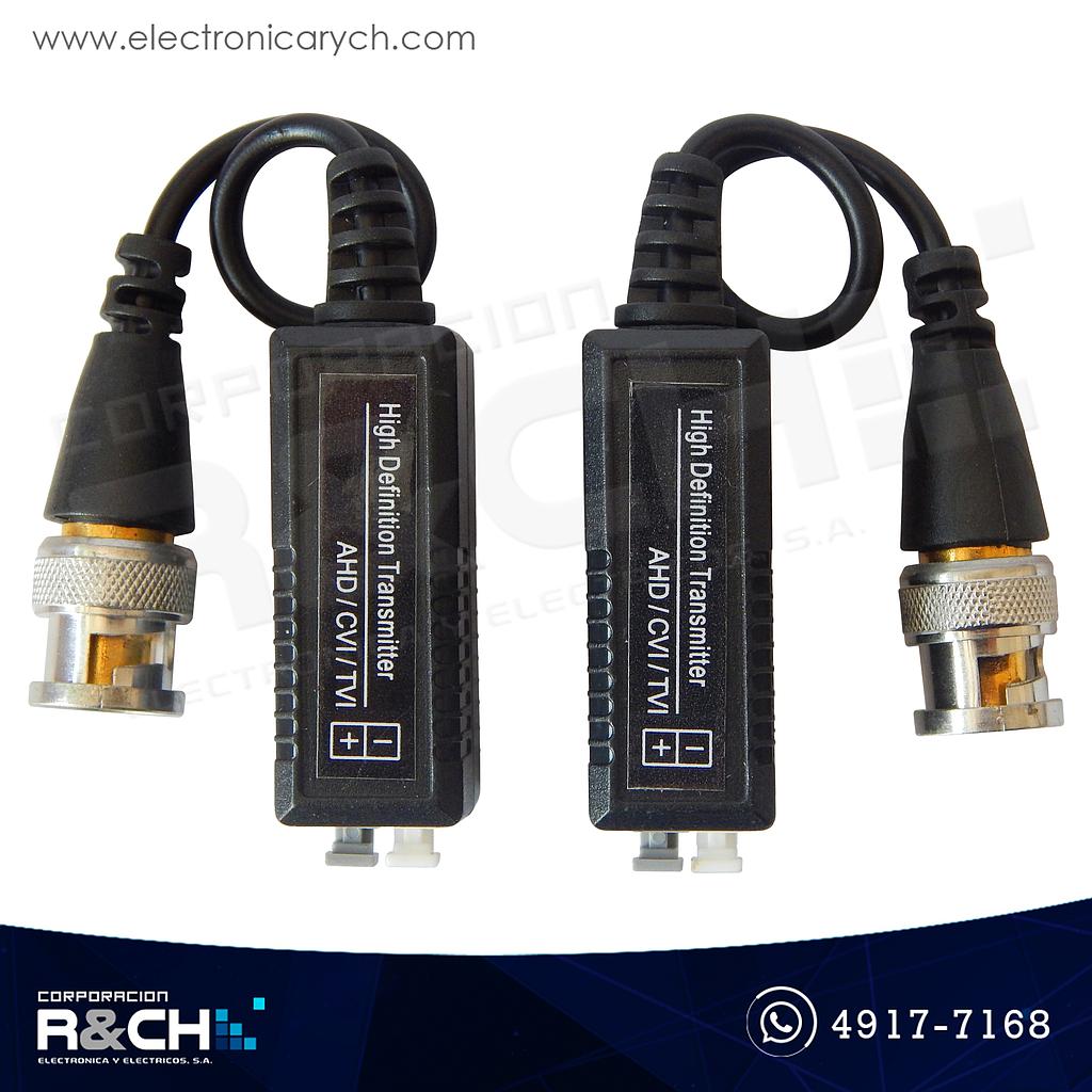 CC-202PAIR Video Balun CCTV con cable  pasivo par