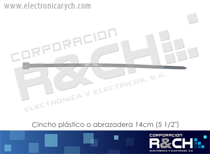 CP-14C cincho plastico o abrazadera 14cm (5 1/2&quot;)