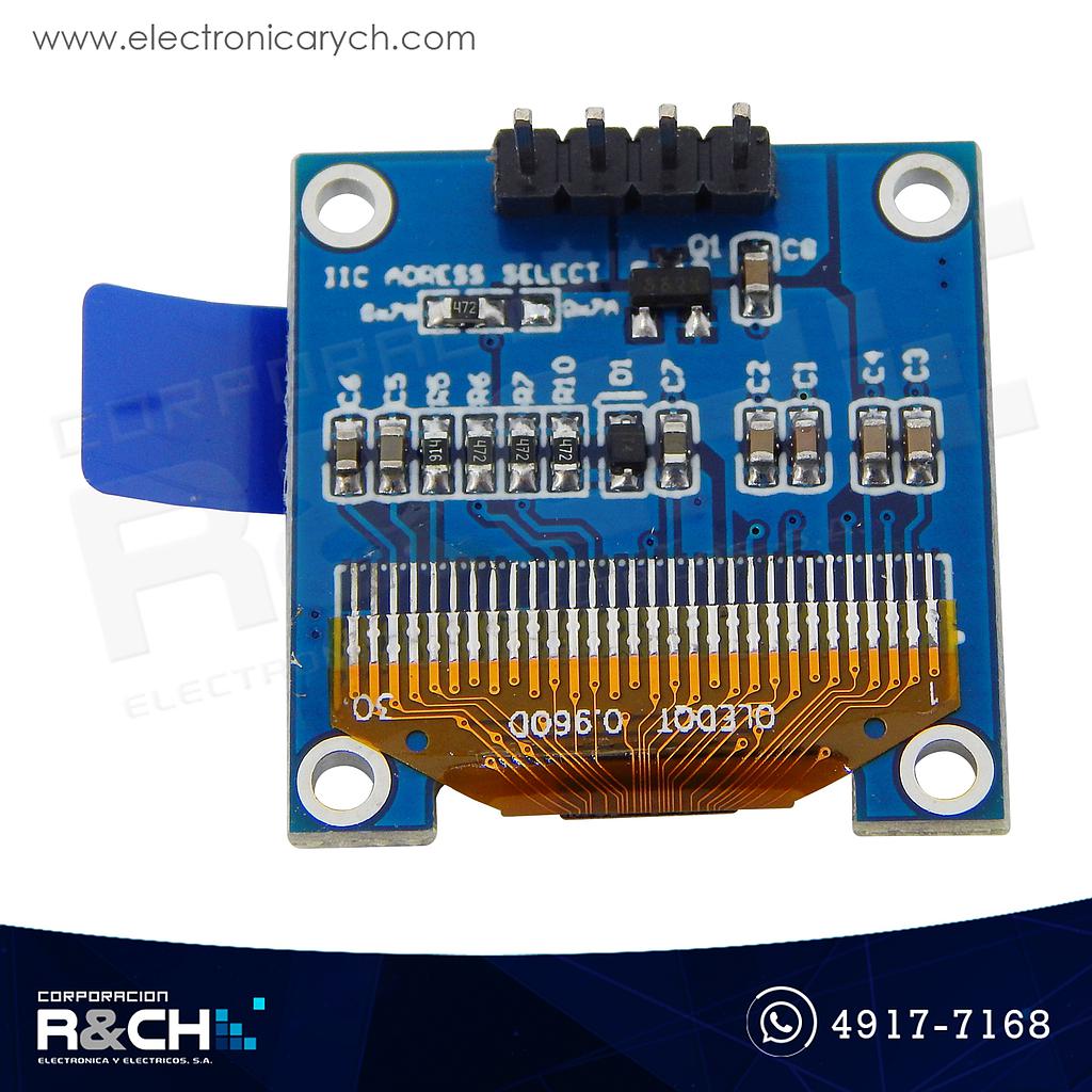 LCD-O12864 LCD Oled 128x64 0.96&quot; azul SPI