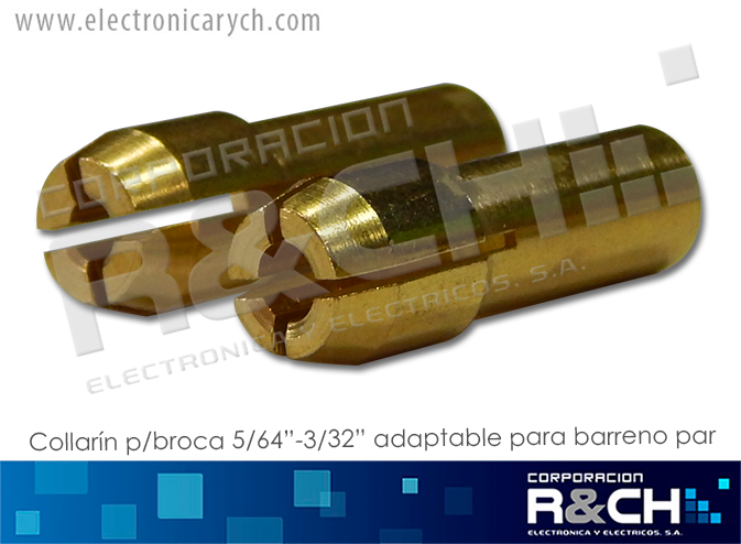 BC-2024 collarin p/ broca 5/64&quot;-3/32&quot; adaptable para barreno par