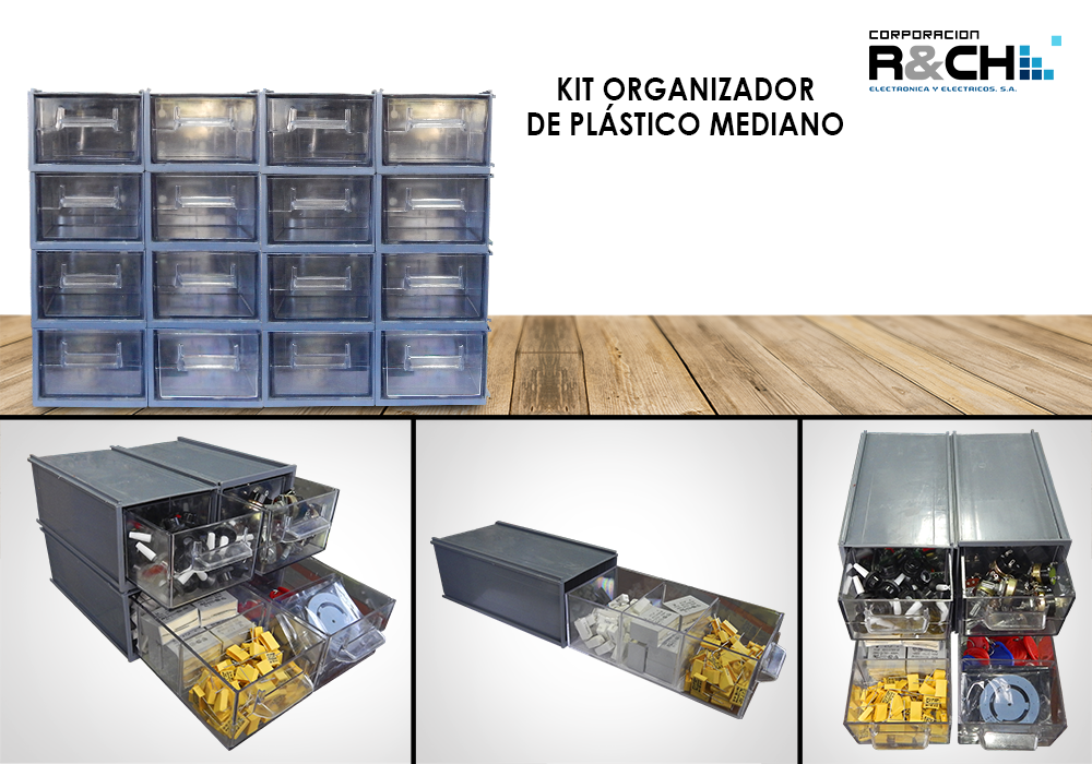 CJM-2 caja organizadora  mediana 19.5x10x6.5cm