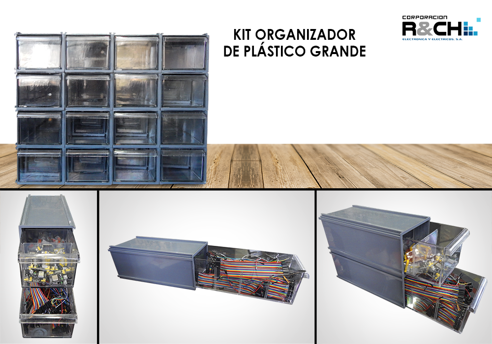 CJG-3 caja organizadora  grande  29x12.5x9cm