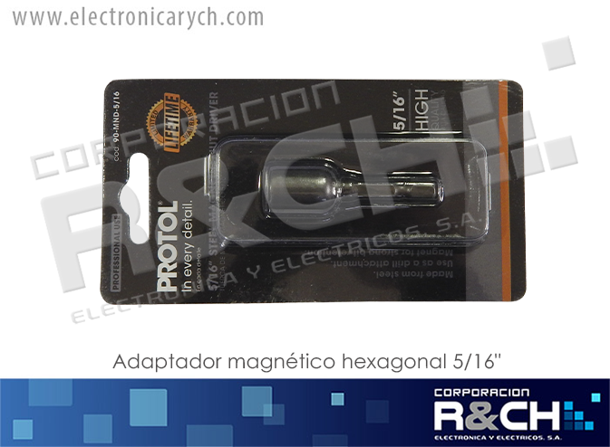 HM-90MND5/16 adaptador magnetico hexagonal 5/16&quot;