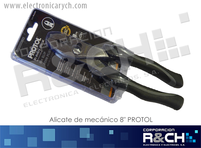HM-90SJP8 alicate de mecanico 8&quot; PROTOL